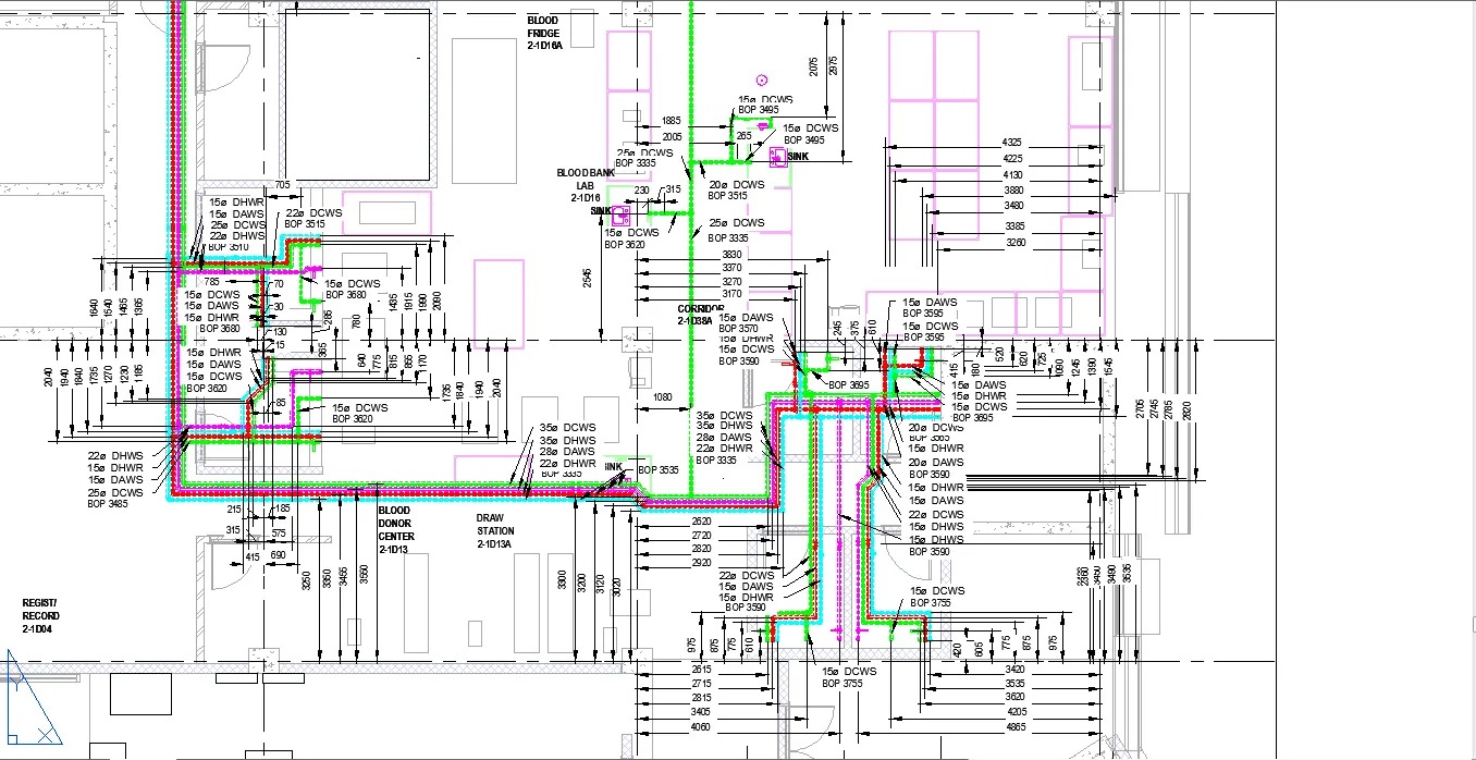 MEP SHOP DRAWINGS